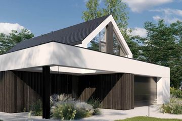  Projekt domu HomeKoncept 127 (KRX1267) - projekt domu parterowego z poddaszem - Zdjęcie 7