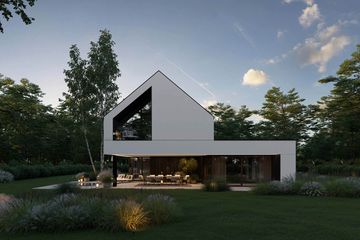  Projekt domu HomeKoncept 127 (KRX1267) - projekt domu parterowego z poddaszem - Zdjęcie 11