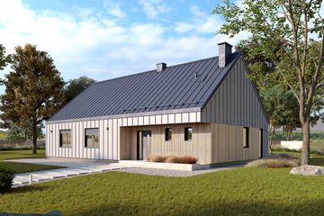  Projekt domu Jemioła 10 (BSA2381) - projekt domu parterowego - Zdjęcie 6