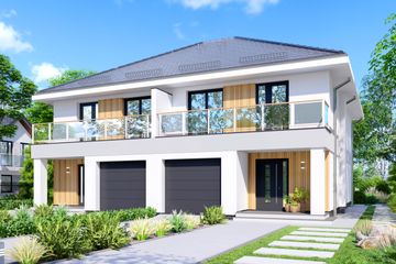  Projekt domu APS 348 (LUA1645) - projekt domu z pełnym piętrem - Zdjęcie 1