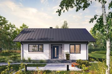  Projekt domu Antek Meta (1900) (KRD3043) - projekt domu parterowego - Zdjęcie 2