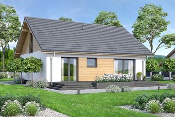  Projekt domu Irys 2 (WOF1236) - projekt domu parterowego - Zdjęcie 4
