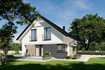  Projekt domu N41-G1 (KKG1036) - projekt domu parterowego z poddaszem - Zdjęcie 8