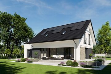  Projekt domu N41-G1 (KKG1036) - projekt domu parterowego z poddaszem - Zdjęcie 6