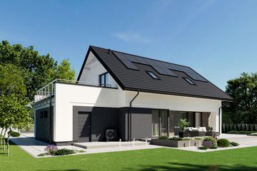  Projekt domu N41-G1 (KKG1036) - projekt domu parterowego z poddaszem - Zdjęcie 7