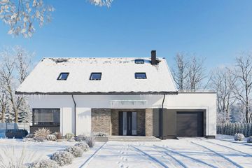  Projekt domu N41-G1 (KKG1036) - projekt domu parterowego z poddaszem - Zdjęcie 9