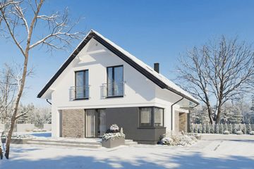  Projekt domu N41-G1 (KKG1036) - projekt domu parterowego z poddaszem - Zdjęcie 11