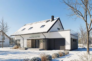  Projekt domu N41-G1 (KKG1036) - projekt domu parterowego z poddaszem - Zdjęcie 15