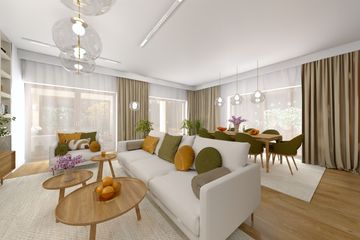Projekt domu Ka166 T - parterowy z poddaszem dom o powierzchni 156,27 m², dach dwuspadowy - ujęcie 5
