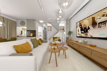 Projekt domu Ka166 T - parterowy z poddaszem dom o powierzchni 156,27 m², dach dwuspadowy - ujęcie 10