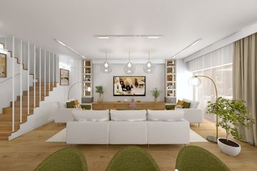 Projekt domu Ka166 T - parterowy z poddaszem dom o powierzchni 156,27 m², dach dwuspadowy - ujęcie 13