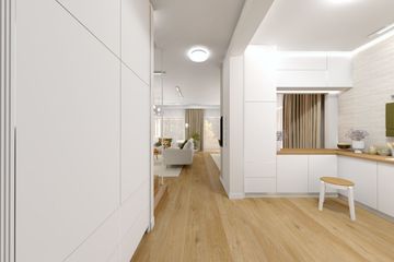 Projekt domu Ka166 T - parterowy z poddaszem dom o powierzchni 156,27 m², dach dwuspadowy - ujęcie 25