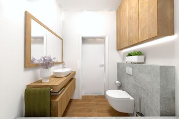 Projekt domu Ka166 T - parterowy z poddaszem dom o powierzchni 156,27 m², dach dwuspadowy - ujęcie 31