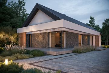  Projekt domu NewHouse 733 (KRZ1103) - projekt domu parterowego - Zdjęcie 3