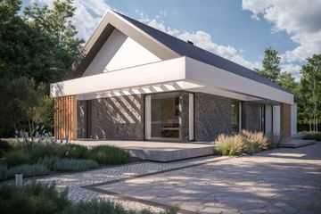  Projekt domu NewHouse 733 (KRZ1103) - projekt domu parterowego - Zdjęcie 4