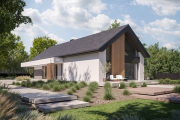  Projekt domu NewHouse 733 (KRZ1103) - projekt domu parterowego - Zdjęcie 8