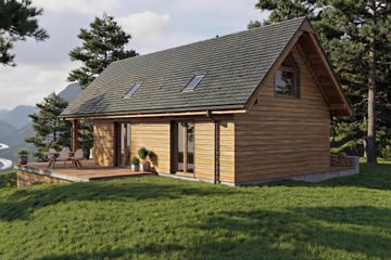  Projekt domu Mazury 2 (GDE1061) - projekt domu parterowego z poddaszem - Zdjęcie 7