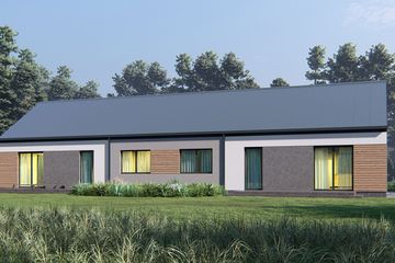  Projekt domu uA402 (WCB1526) - projekt domu parterowego - Zdjęcie 4