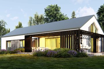  Projekt domu uA415 (WCB1531) - projekt domu parterowego - Zdjęcie 4