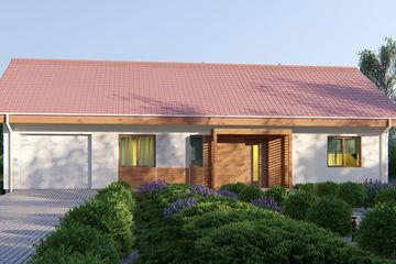  Projekt domu uA416 (WCB1532) - projekt domu parterowego - Zdjęcie 2