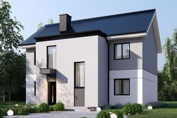  Projekt domu uA395 (WCB1537) - projekt domu z pełnym piętrem - Zdjęcie 1