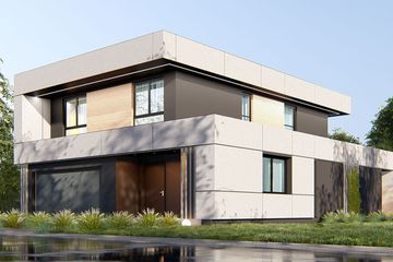  Projekt domu uA411 (WCB1530) - projekt domu z pełnym piętrem - Zdjęcie 2