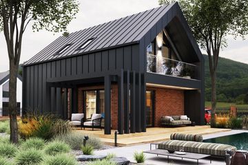  Projekt domu Ka273 SZ (PKT1322) - projekt domu parterowego z poddaszem - Zdjęcie 3