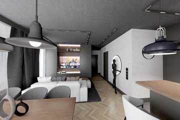  Projekt domu Ka273 SZ (PKT1322) - projekt domu parterowego z poddaszem - Zdjęcie 9