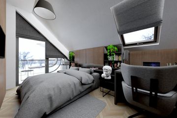  Projekt domu Ka273 SZ (PKT1322) - projekt domu parterowego z poddaszem - Zdjęcie 37