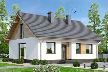  Projekt domu Irys 2 mini (WOF1237) - projekt domu parterowego - Zdjęcie 1