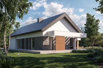  Projekt domu NewHouse 733 G2 (KRZ1104) - projekt domu parterowego - Zdjęcie 8