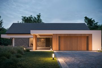  Projekt domu NewHouse 733 G2 w1 (KRZ1105) - projekt domu parterowego - Zdjęcie 1