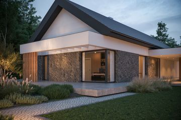  Projekt domu NewHouse 733 G2 w1 (KRZ1105) - projekt domu parterowego - Zdjęcie 7