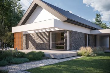  Projekt domu NewHouse 733 G2 w1 (KRZ1105) - projekt domu parterowego - Zdjęcie 8