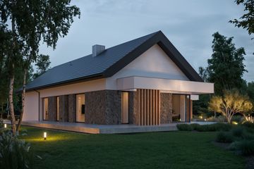  Projekt domu NewHouse 733 G2 w1 (KRZ1105) - projekt domu parterowego - Zdjęcie 13