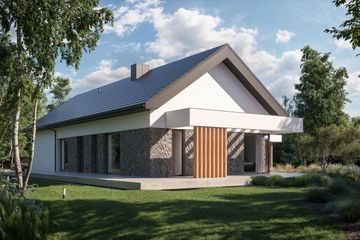  Projekt domu NewHouse 733 G2 w1 (KRZ1105) - projekt domu parterowego - Zdjęcie 14