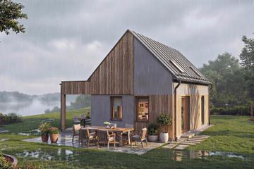  Projekt domu Jeziorak (GDE1062) - projekt domu parterowego z poddaszem - Zdjęcie 6