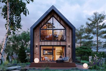  Projekt domu Ara 81 (1903) (KRD3041) - projekt domu parterowego z poddaszem - Zdjęcie 3