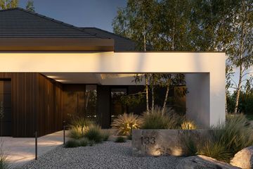  Projekt domu HomeKoncept 133 (KRX1268) - projekt domu parterowego - Zdjęcie 4