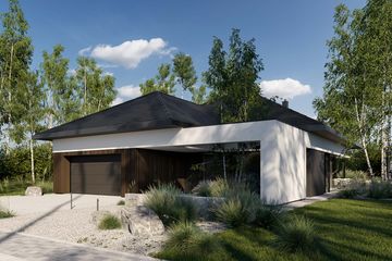  Projekt domu HomeKoncept 133 (KRX1268) - projekt domu parterowego - Zdjęcie 7