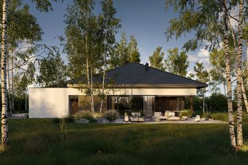  Projekt domu HomeKoncept 133 (KRX1268) - projekt domu parterowego - Zdjęcie 8