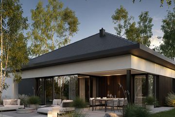  Projekt domu HomeKoncept 133 (KRX1268) - projekt domu parterowego - Zdjęcie 11