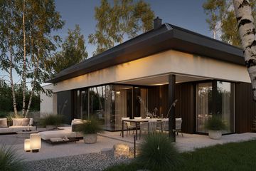  Projekt domu HomeKoncept 133 (KRX1268) - projekt domu parterowego - Zdjęcie 12