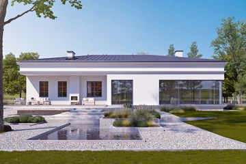  Projekt domu Amadeusz 3 (BSA2383) - projekt domu parterowego - Zdjęcie 1