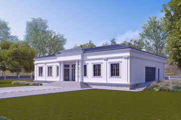  Projekt domu Amadeusz 3 (BSA2383) - projekt domu parterowego - Zdjęcie 4