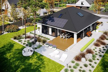  Projekt domu Alison IV energo plus (WRC2803) - projekt domu parterowego - Zdjęcie 3