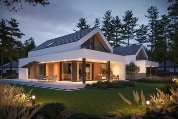  Projekt domu NewHouse 753 B G1 (KRZ1106) - projekt domu parterowego z poddaszem - Zdjęcie 5