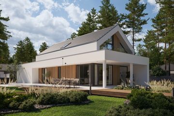  Projekt domu NewHouse 755 G2 w1 (KRZ1107) - projekt domu parterowego z poddaszem - Zdjęcie 14