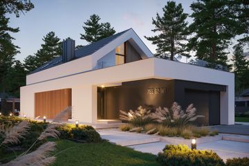  Projekt domu NewHouse 755 G2 w1 (KRZ1107) - projekt domu parterowego z poddaszem - Zdjęcie 15