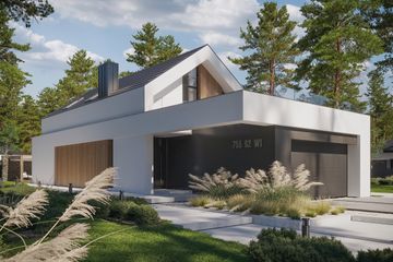  Projekt domu NewHouse 755 G2 w1 (KRZ1107) - projekt domu parterowego z poddaszem - Zdjęcie 16